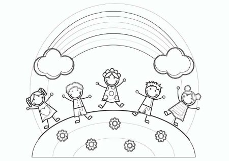 Раскараскидень защиты детей