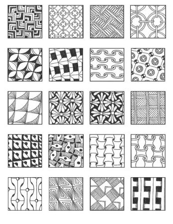 Зентангл и дудлинг для начинающих