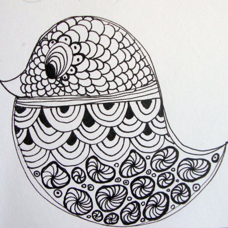 Техника Зентангл для начинающих