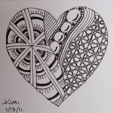 Зентангл легкие