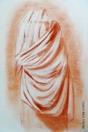 Сангина сепия дерево