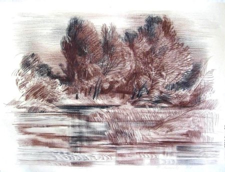 Графика углем соусом сепией сангиной