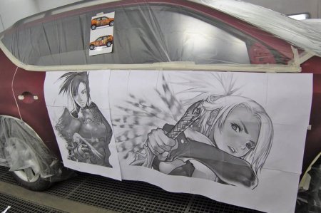 Трафаретная аэрография