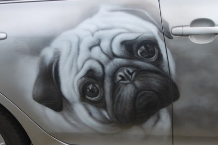 Аэрография рисунки на бумаге