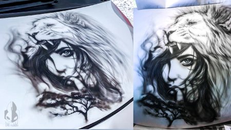 Эскизы для аэрографии