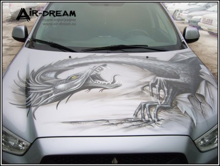 Живопись аэрографом