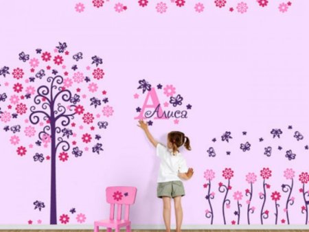 Настенная роспись в детской