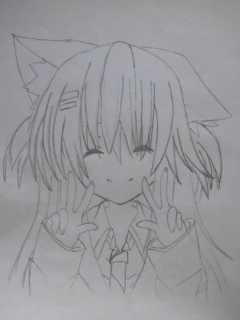 Аниме карандашом