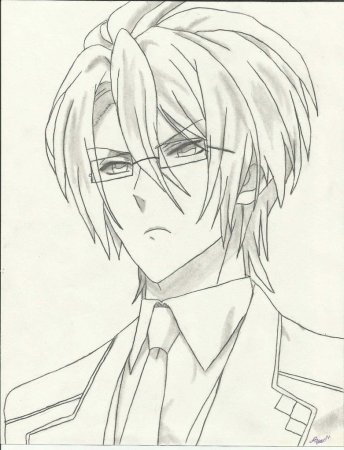 Грей Фулбастер карандашом