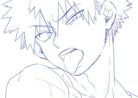 Аниме карандашом грусть