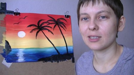 Рисование гуашью для начинающих