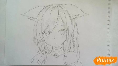 Рисунки для срисовки аниме