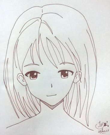 Аниме картинки для срисовки