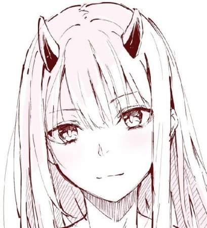 Тянка для срисовки