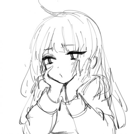 Аниме рисунки для срисовки карандашом
