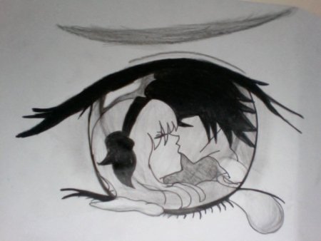 Аниме рисунки для срисовки грустные