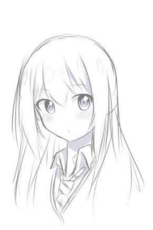 Аниме для срисовки грустные