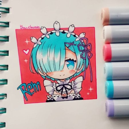 Маркеры для рисования аниме