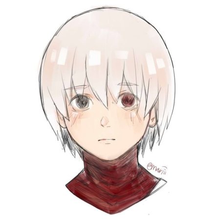 Канеки Кен лёгкий арт