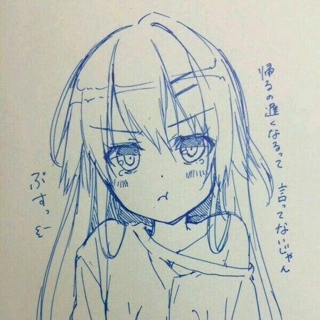 Скетчи аниме