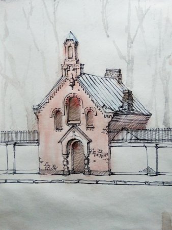 Зарисовки элементов архитектуры