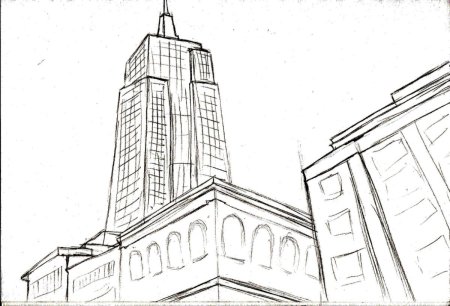 Архитектура рисунок для начинающих