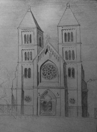 Современная архитектура карандашом