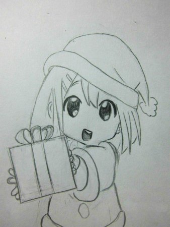 Аниме срисовать карандашом