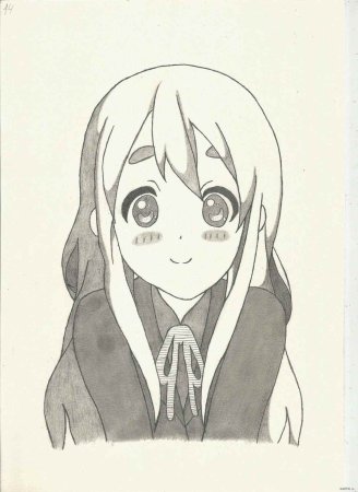 Аниме рисунки для срисовки карандашом