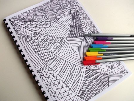 Рисование гелевыми ручками