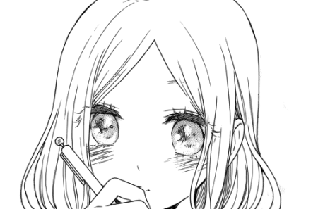 Аниме рисовки черно белые