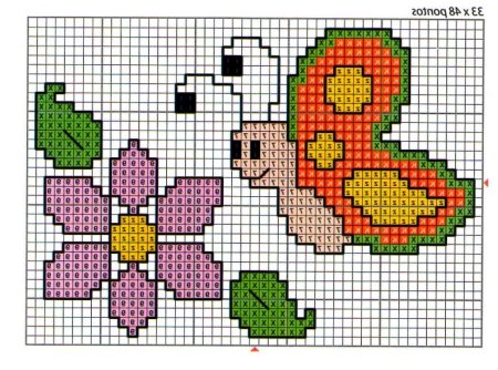 Вышивка крестом схемы для начинающих