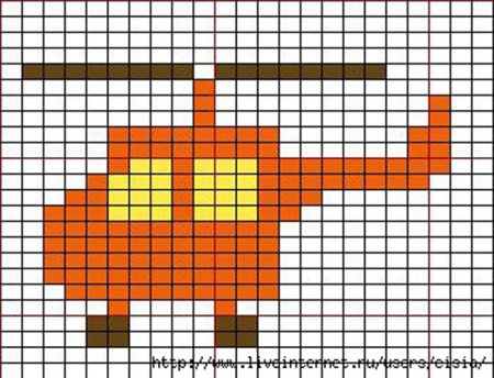 Простые схемы вышивки крестом