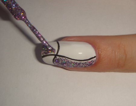 Лёгкие рисунки на ногтях