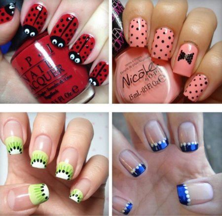 Рисование дотсом на ногтях для начинающих