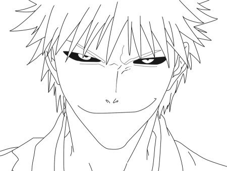 Хичиго раскраска