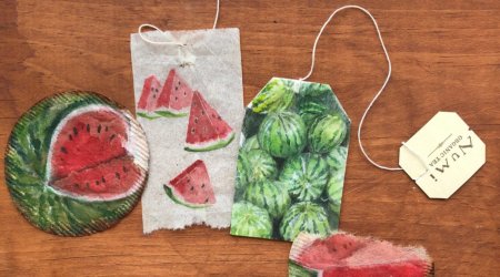 Рисунки на чайных пакетиках легкие