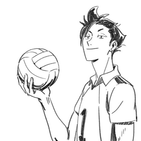Раскраски аниме волейбол Нишиноя