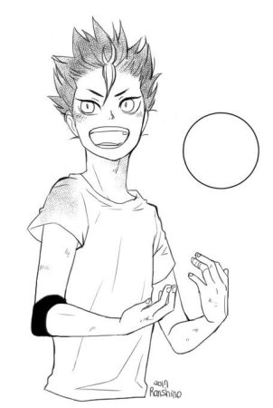 Баскетбол Куроко для срисовки