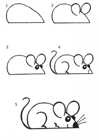 Легкие рисунки