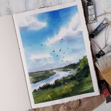 Идеи для рисунков акварелью