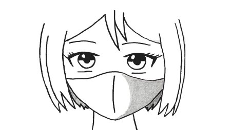 Аниме девушки карандашом