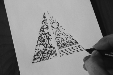 Рисунки для скетчбука