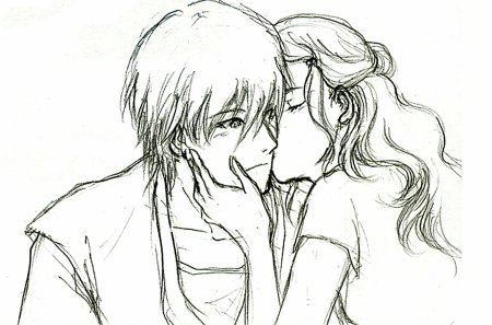 Рисунки для срисовки любовь