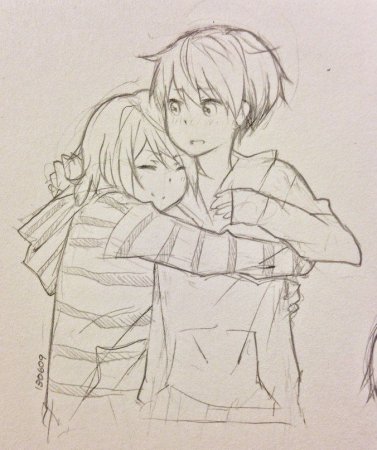 Рисунки для срисовки парочки