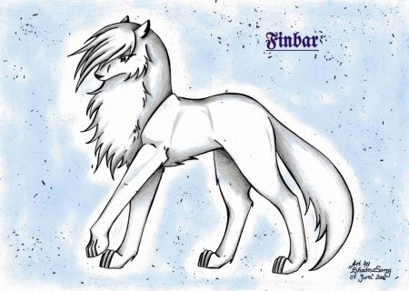 Рисунок волка для срисовки