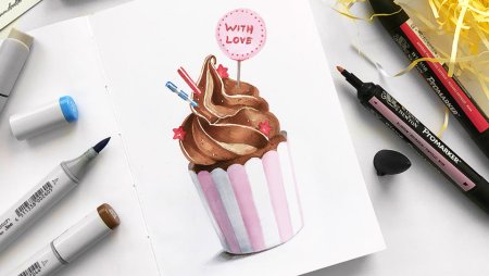 Скетчинг маркерами для начинающих