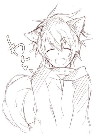 Аниме кун для рисования