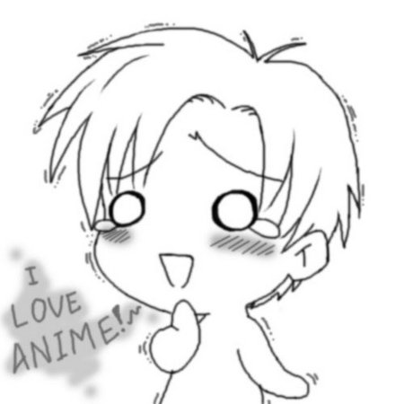 Аниме Чиби для срисовки парни