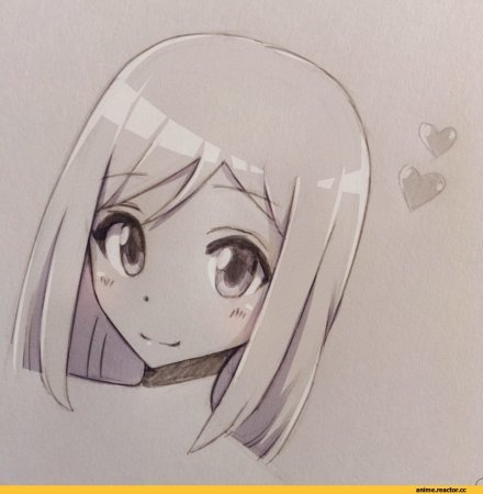 Аниме карандашом